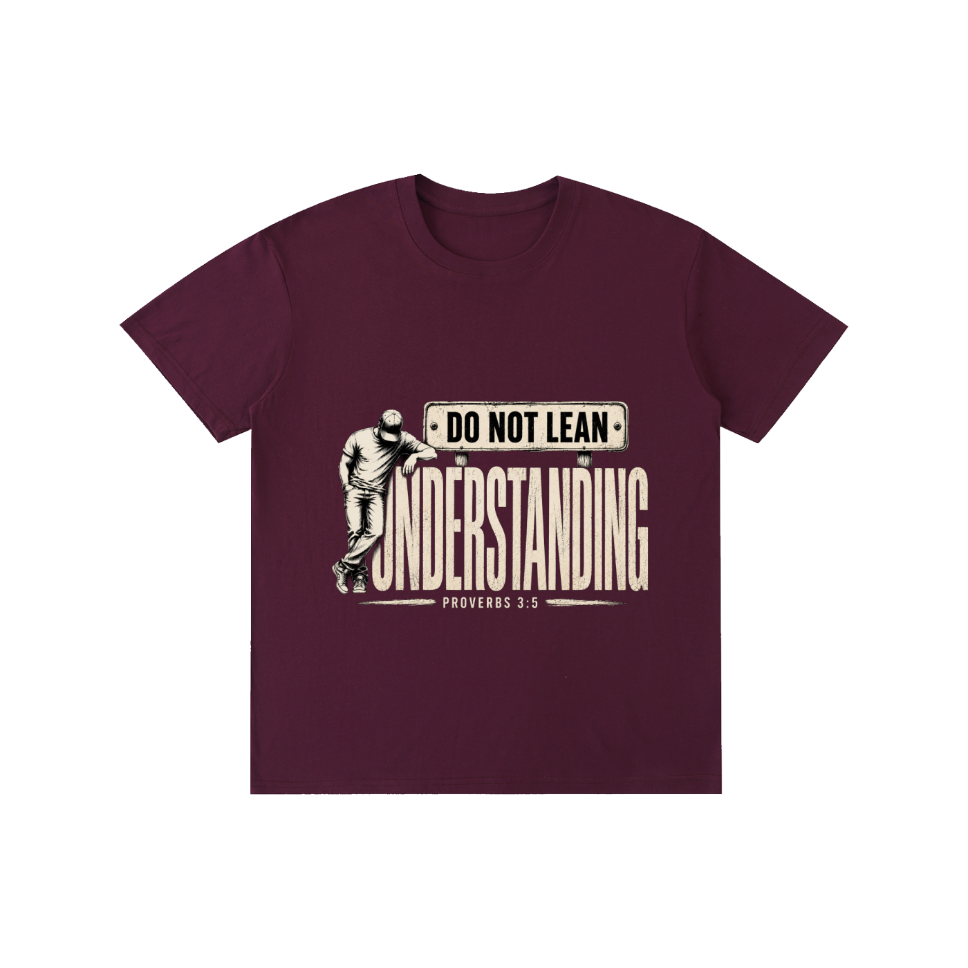 Do Not Lean on Understanding - Pure Cotton Unisex T-Shirt