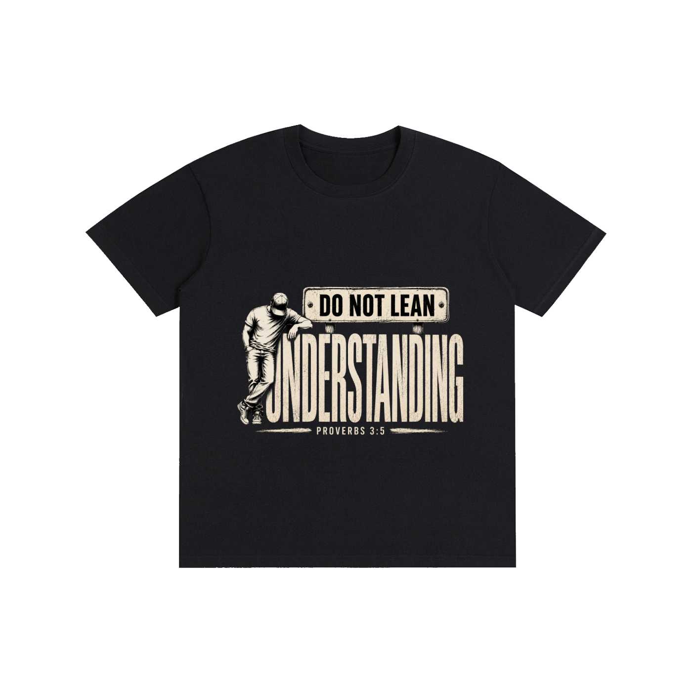 Do Not Lean on Understanding - Pure Cotton Unisex T-Shirt