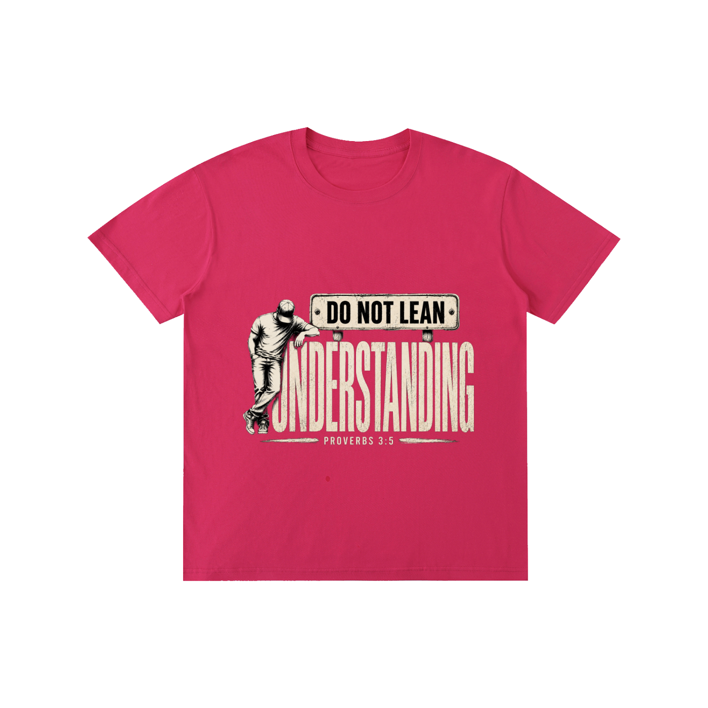 Do Not Lean on Understanding - Pure Cotton Unisex T-Shirt