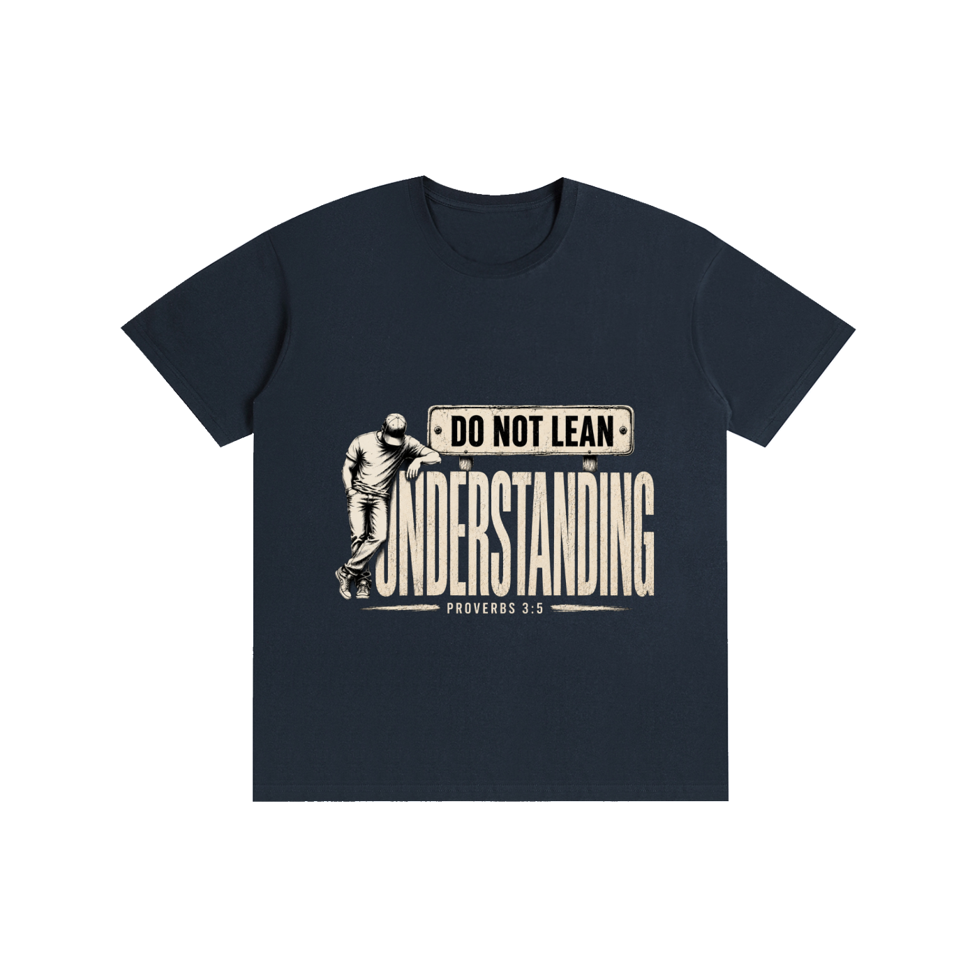 Do Not Lean on Understanding - Pure Cotton Unisex T-Shirt