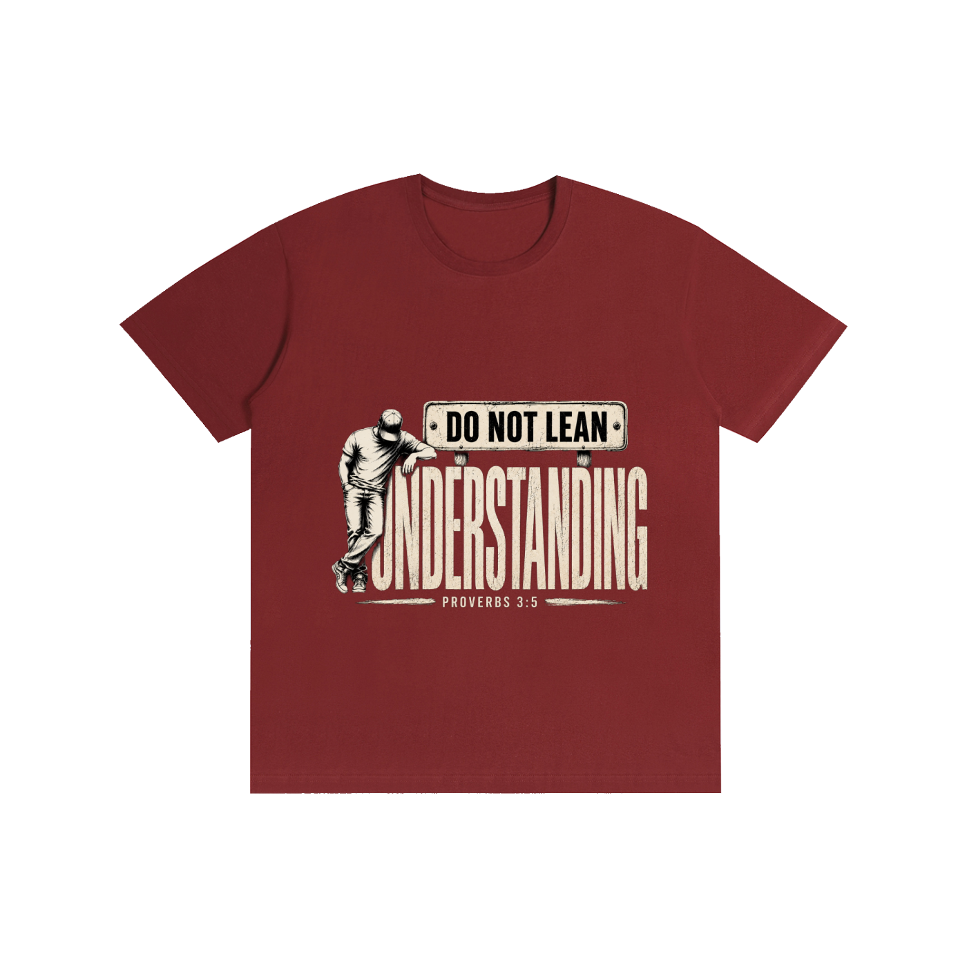 Do Not Lean on Understanding - Pure Cotton Unisex T-Shirt