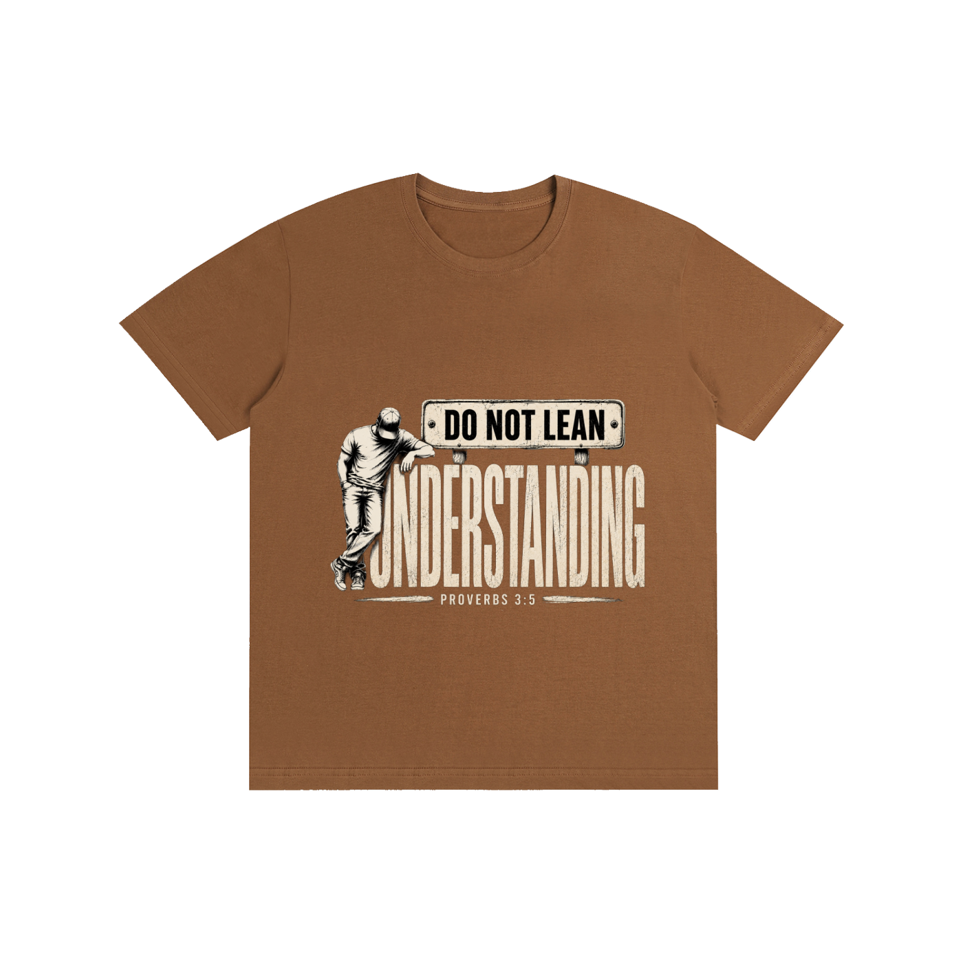 Do Not Lean on Understanding - Pure Cotton Unisex T-Shirt