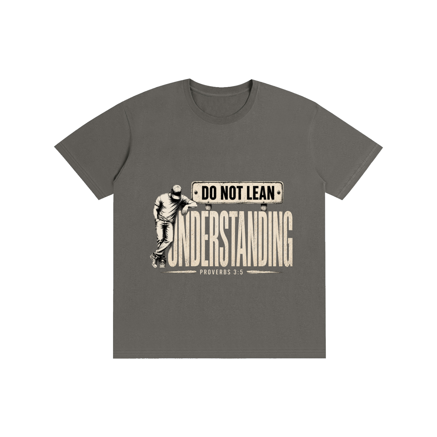 Do Not Lean on Understanding - Pure Cotton Unisex T-Shirt