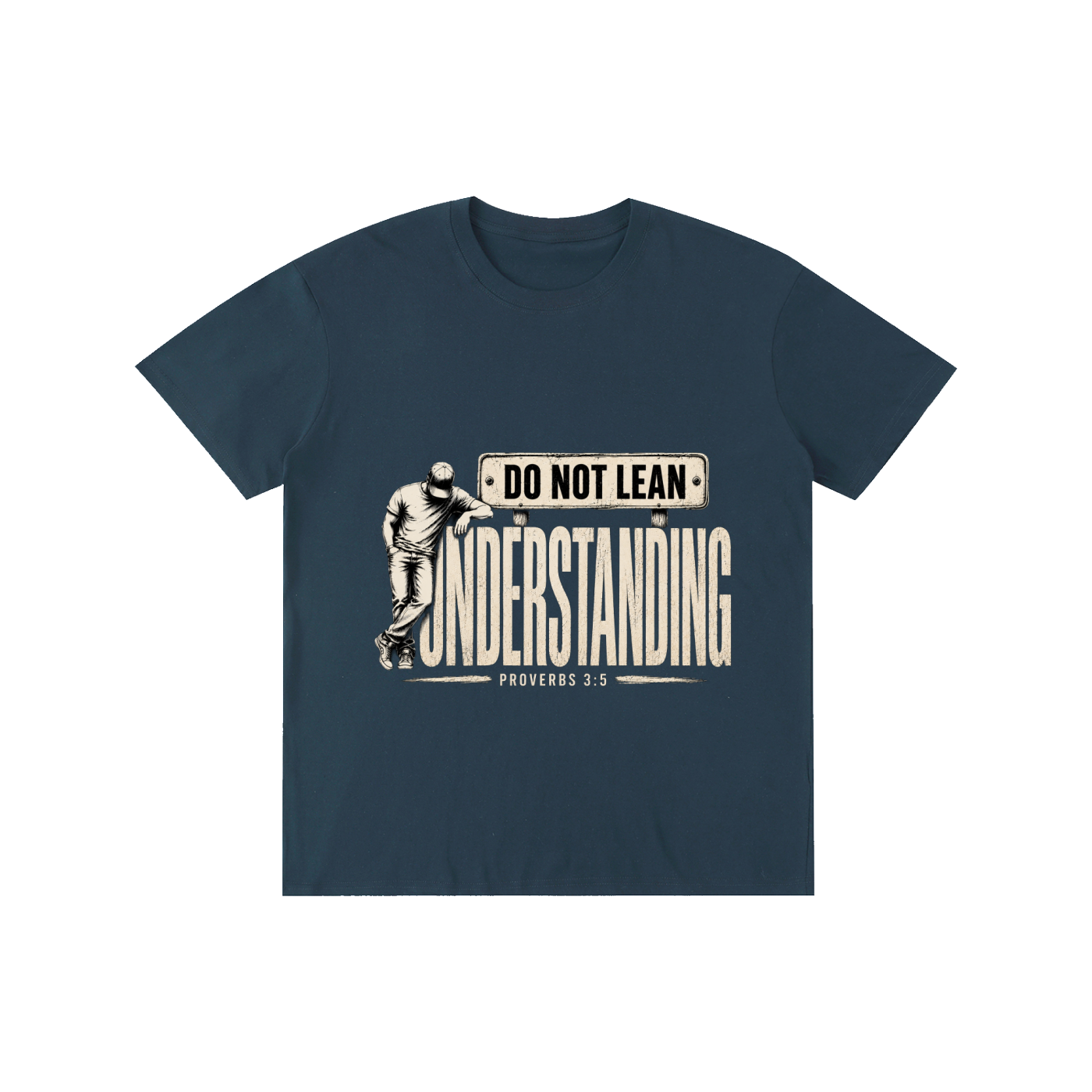 Do Not Lean on Understanding - Pure Cotton Unisex T-Shirt