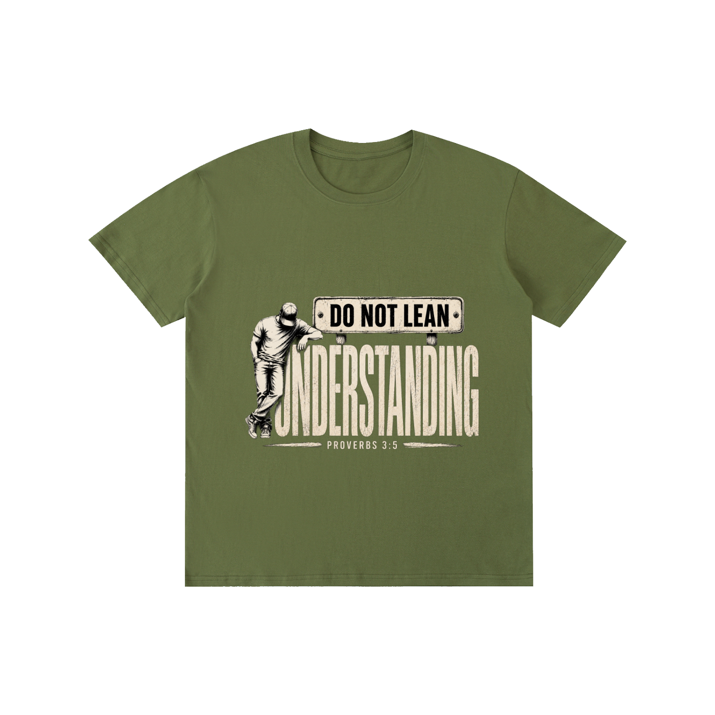 Do Not Lean on Understanding - Pure Cotton Unisex T-Shirt